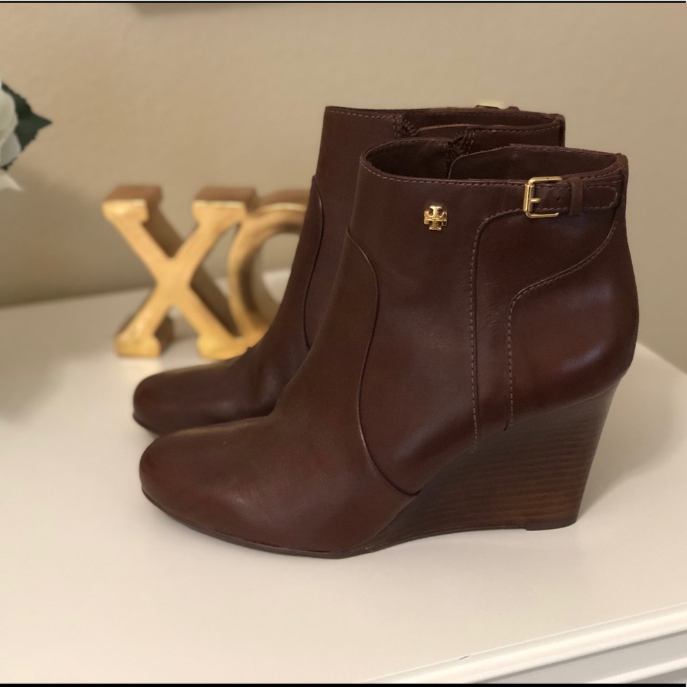 Tory Burch Milan Wedge Booties